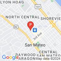 View Map of 34 North San Mateo Drive,San Mateo,CA,94401